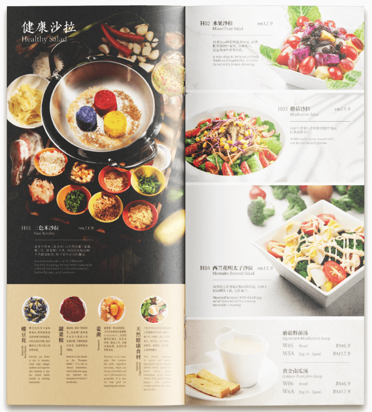 home menu book 3